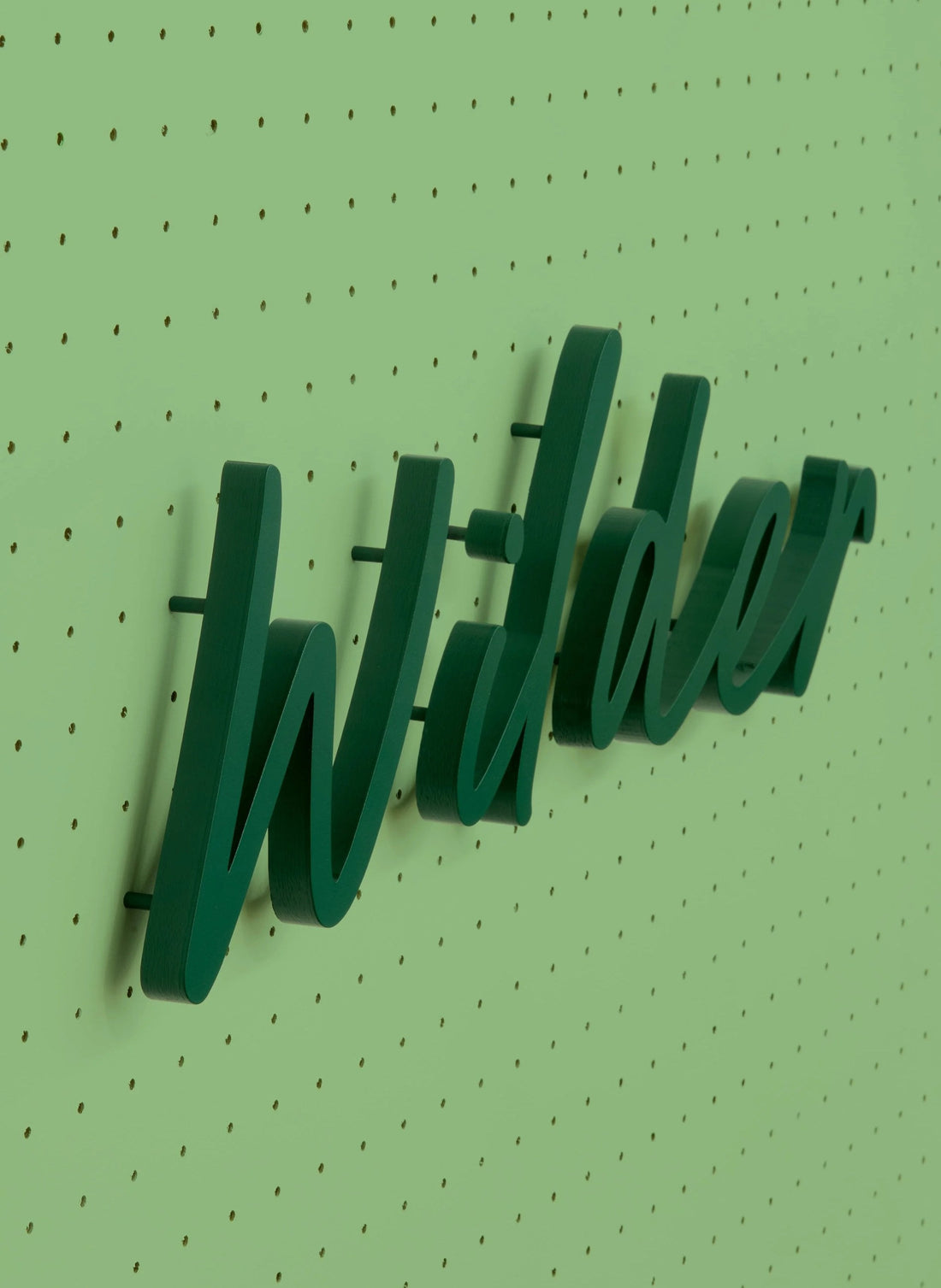 3D Printed Pin-Fixed Letters