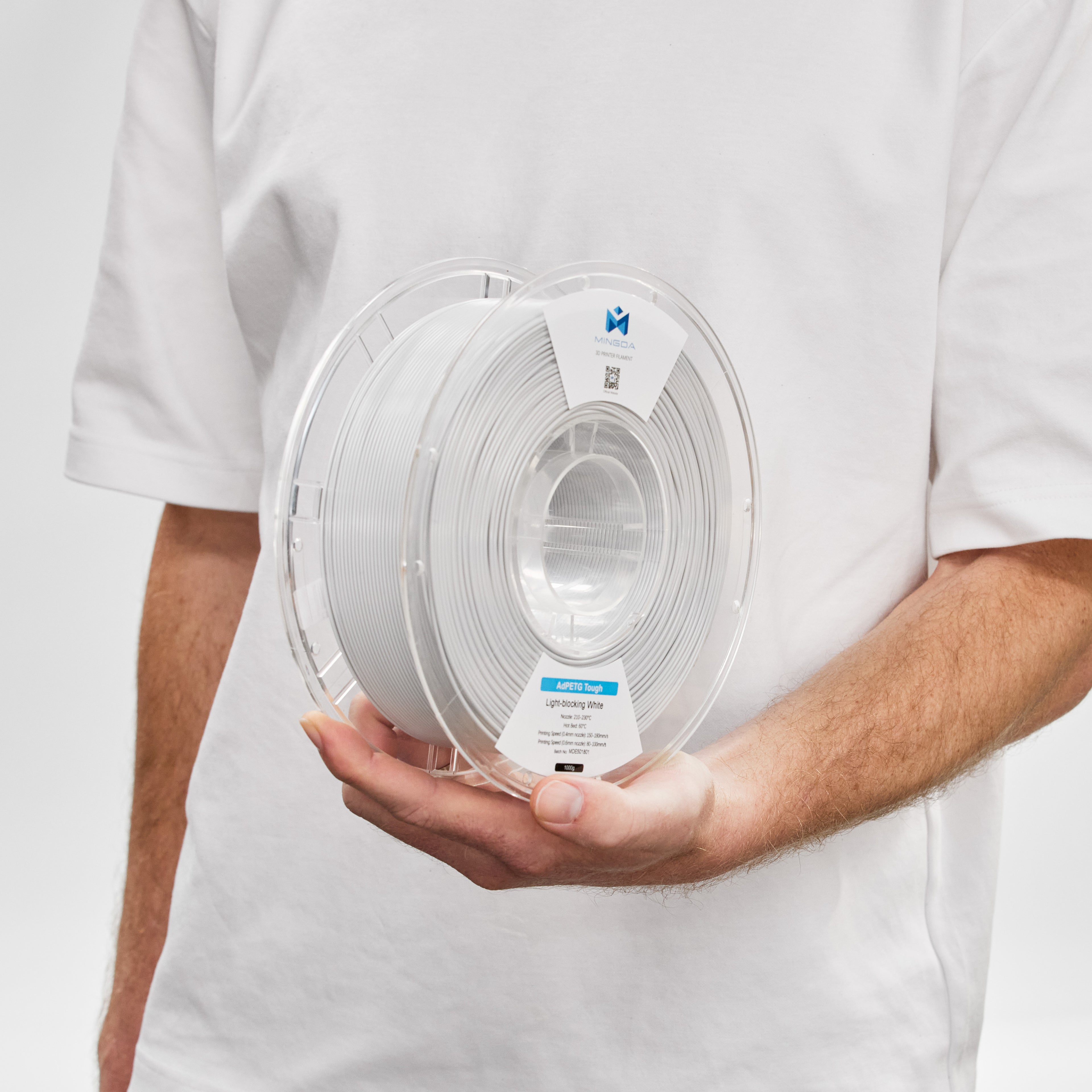 AdPETG Light-Blocking Filament - White